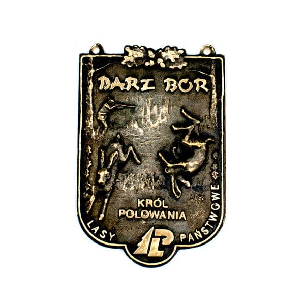 Medal Król Polowania — zając (plakieta)