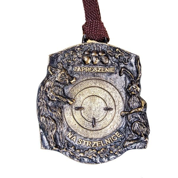 Medal Zaproszenie na strzelnicę