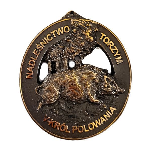 Medal Wicekról Polowania — dzik (ażur)