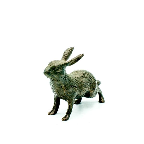 Figurka "Zając biegnący" (stojący mały)