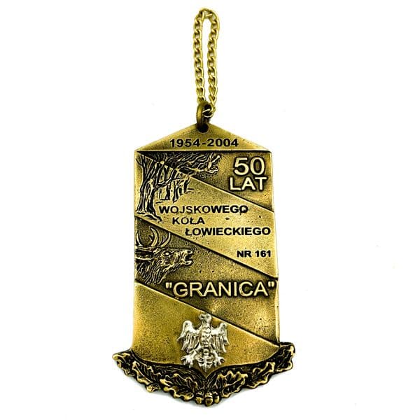 Medal jubileuszowy koła łowieckiego